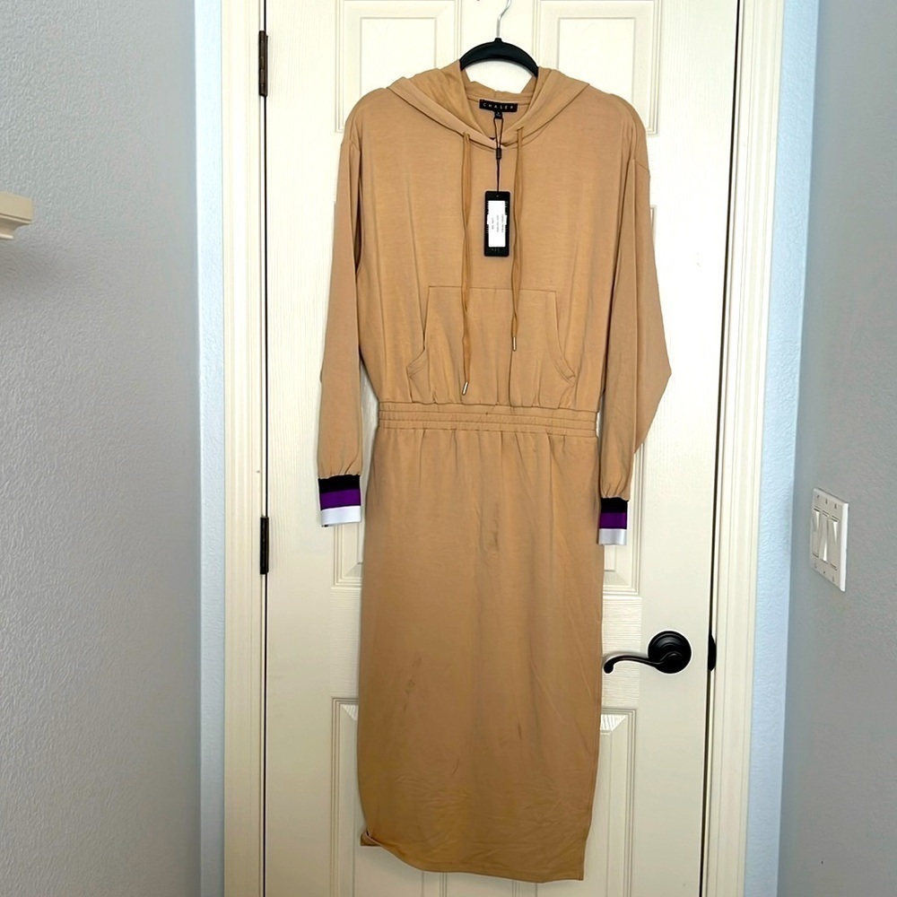 Chaser Midi Hoodie Dress